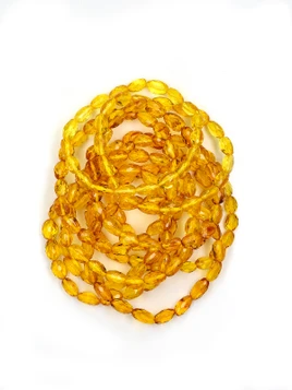 Baltic Amber Faceted Bracelet