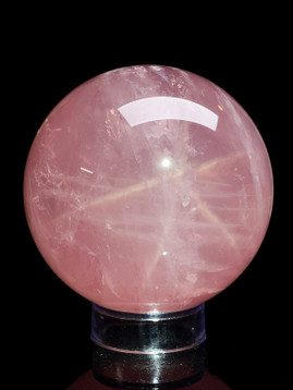 Star Rose Quartz Sphere
