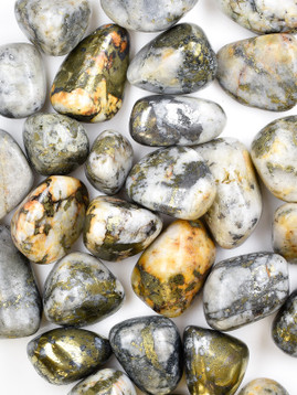 Chalcopyrite Tumbled Stones