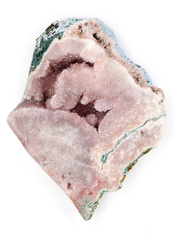 Rose Quartz ( Pink Amethyst ) Geode - 14-DAN-03