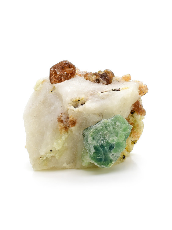 Afghanite and Mica on Matrix