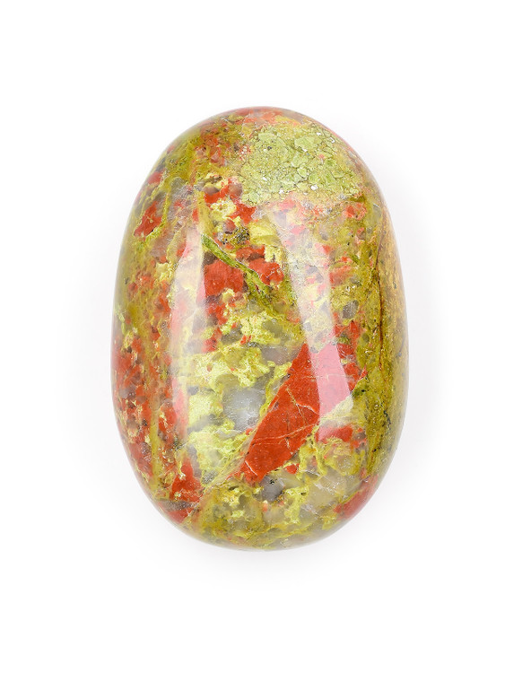 Unakite Palm Stone