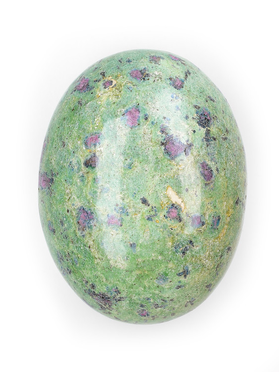 Ruby in Fuchsite Palm Stone
