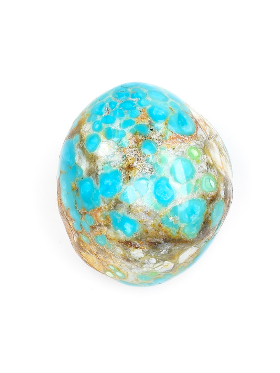 No 8 Turquoise AA Tumbled Stone