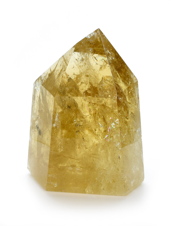 Rainbow Citrine Quartz Point