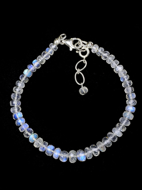 Moonstone Rondelle Bracelet
