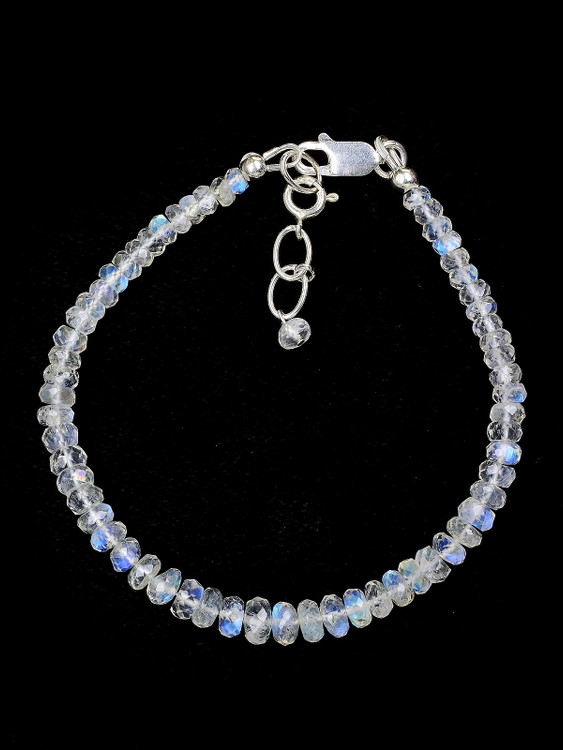 Moonstone Rondelle Bracelet
