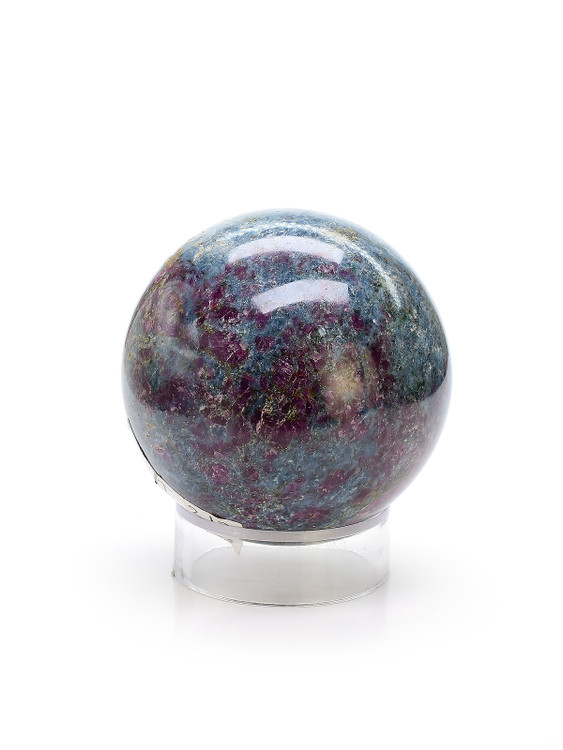 Ruby and Kyanite Sphere