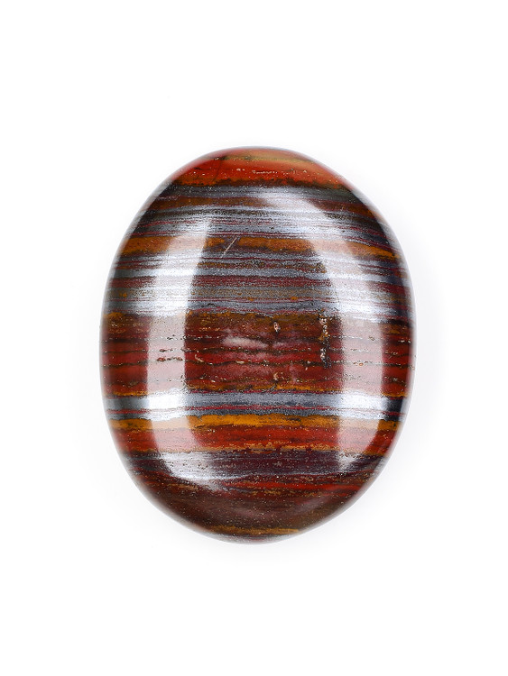 Hematite and Jasper Palm Stone