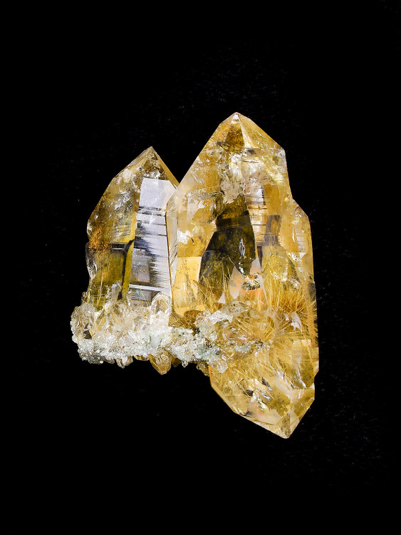 Himalayan Quartz with Chlorite and Rutile