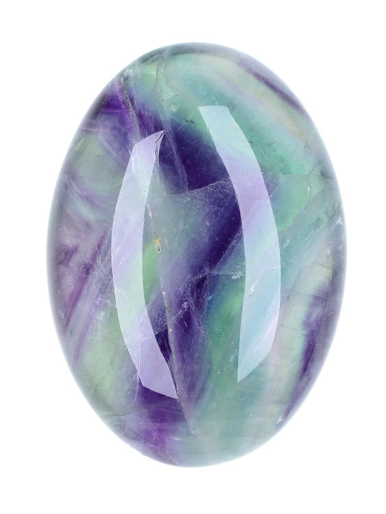 Rainbow Fluorite Palm Stone