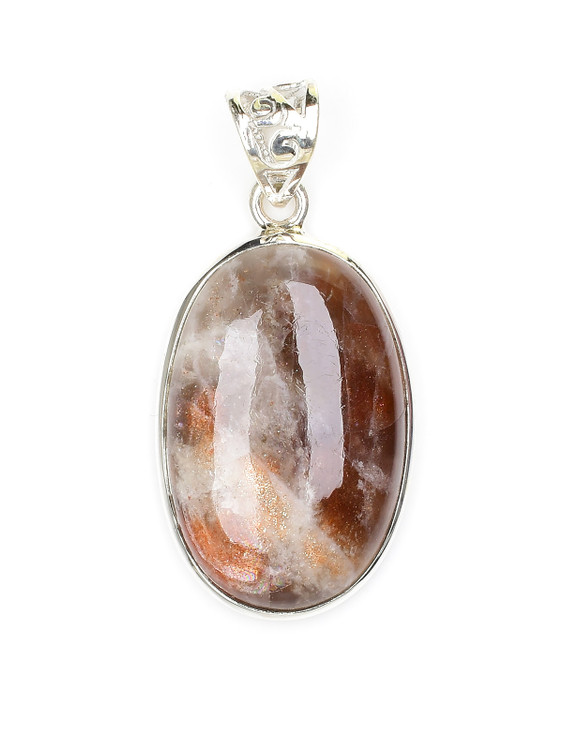Purple Haze Sunstone Pendant