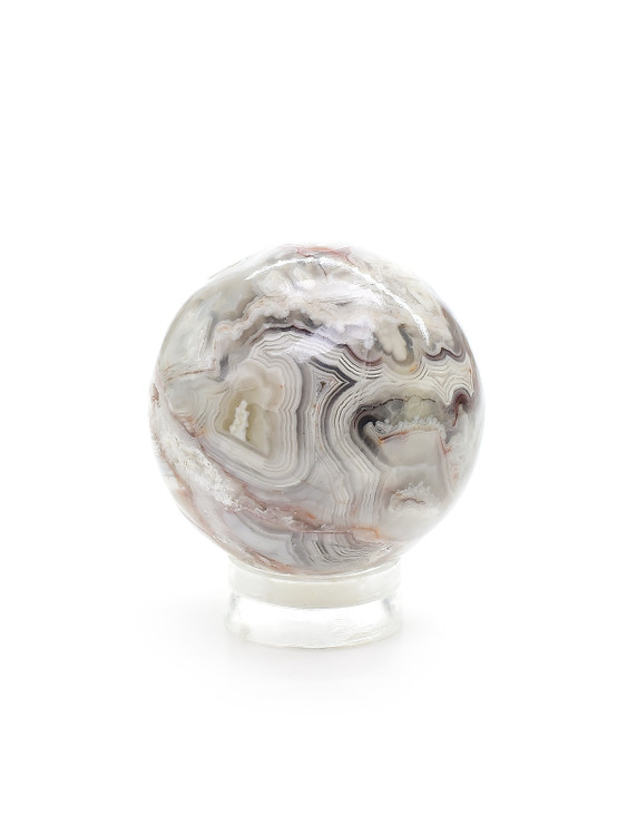 Crazy Lace Agate Sphere