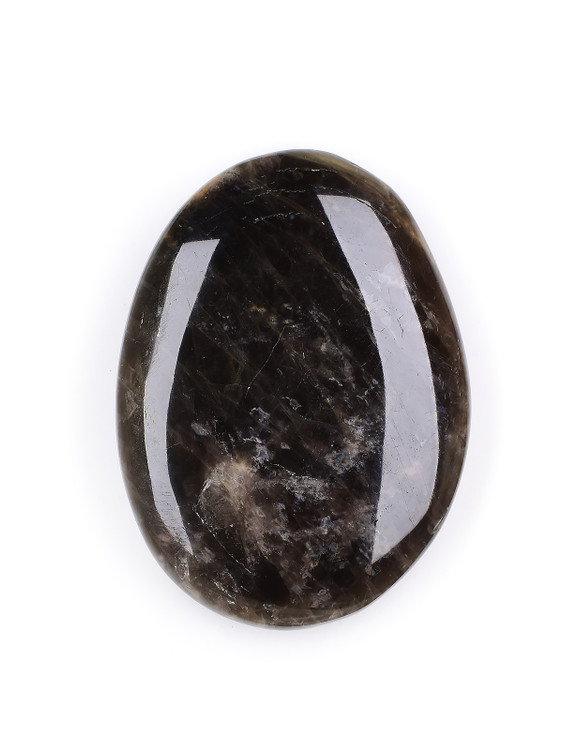 Black Moonstone Palm Stone