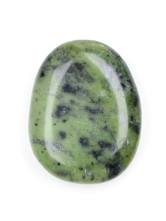 Nephrite Jade Palm Stone