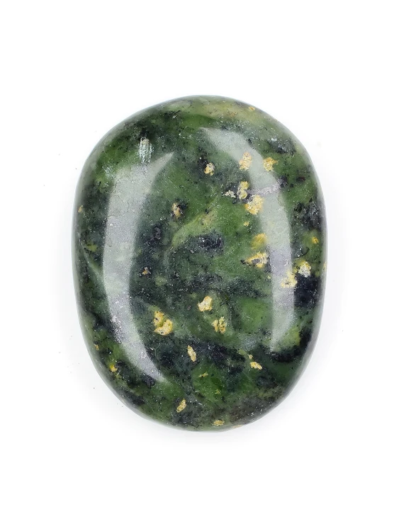 Nephrite Jade Palm Stone