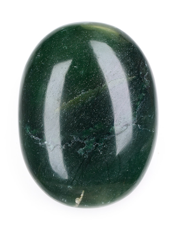 Nephrite Jade Palm Stone