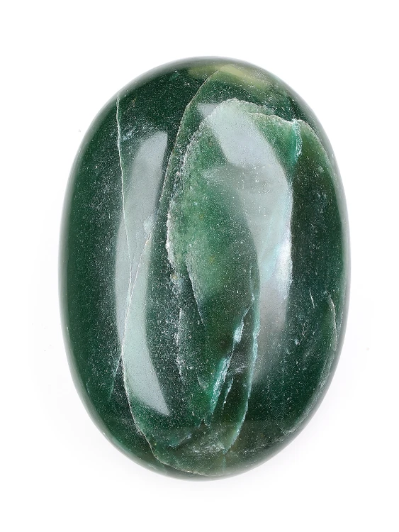 Nephrite Jade Palm Stone