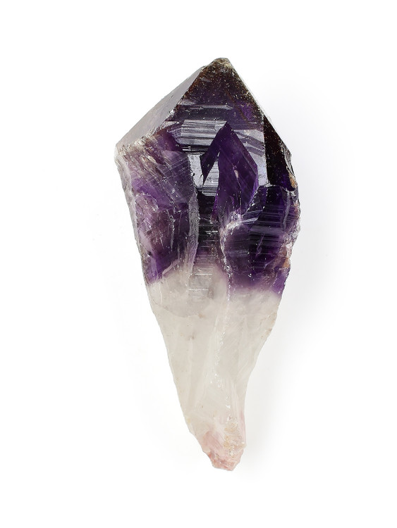 Amethyst with Goethite