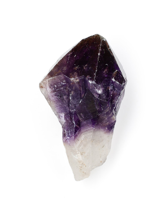 Amethyst with Goethite