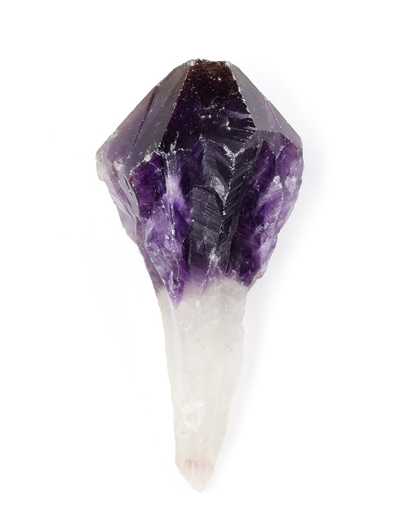 Amethyst with Goethite
