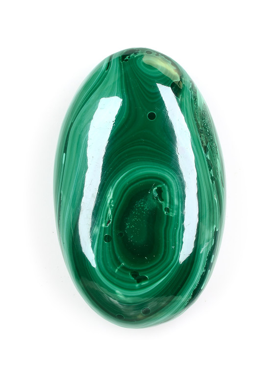 Malachite Palm Stone