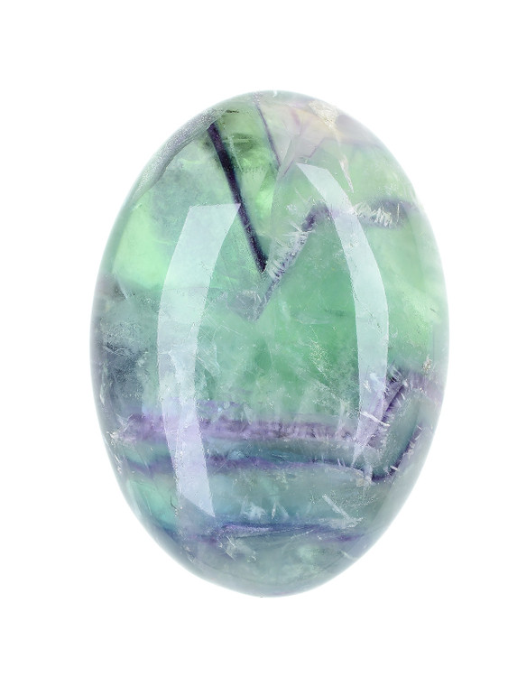 Rainbow Fluorite Palm Stone