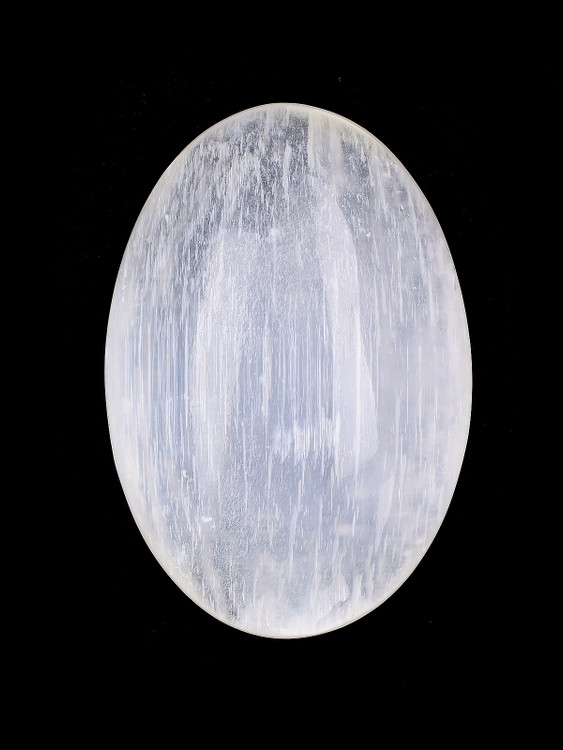 Selenite Palm Stone