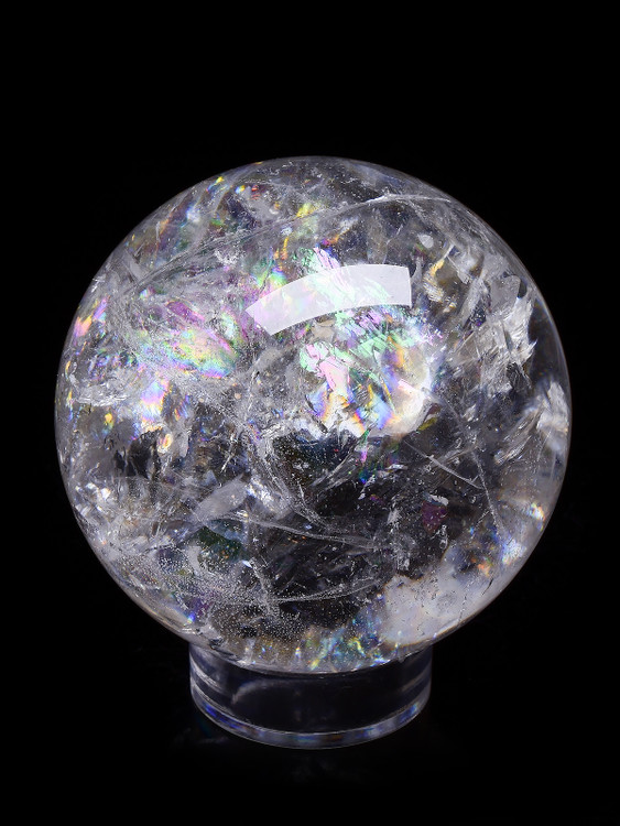 Rainbow Quartz Sphere