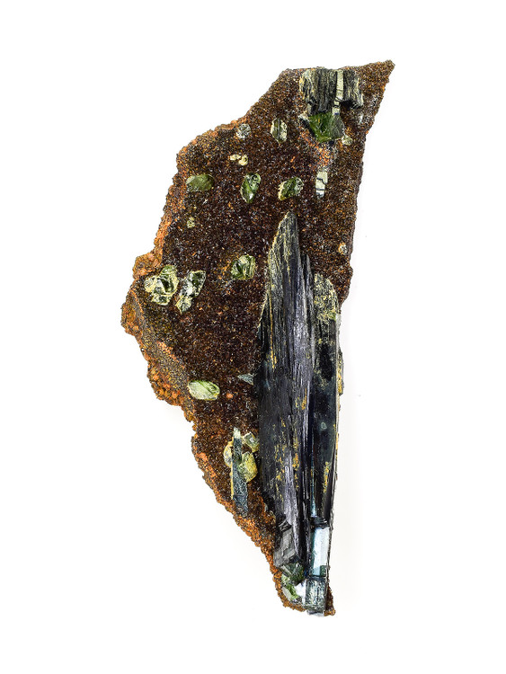 Ludlamite and Vivianite Cluster