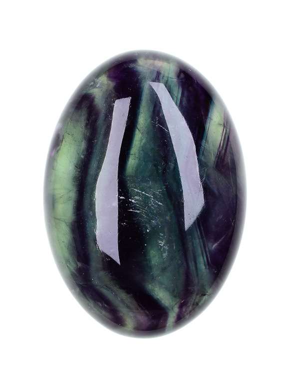 Rainbow Fluorite Palm Stone