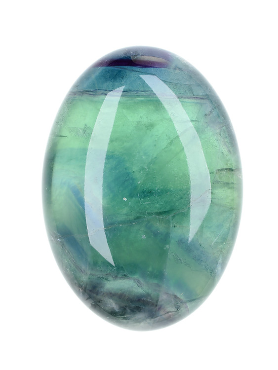 Rainbow Fluorite Palm Stone
