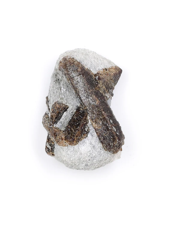 Staurolite Fairy Cross