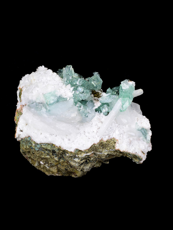 Green Apophyllite Cluster