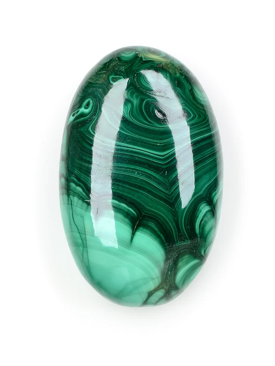 Malachite Palm Stone