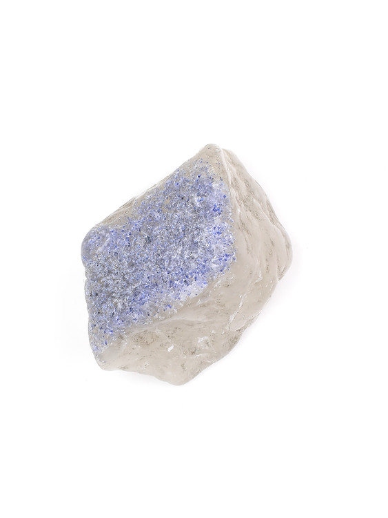 Tumbled Quartz with Dumortierite
