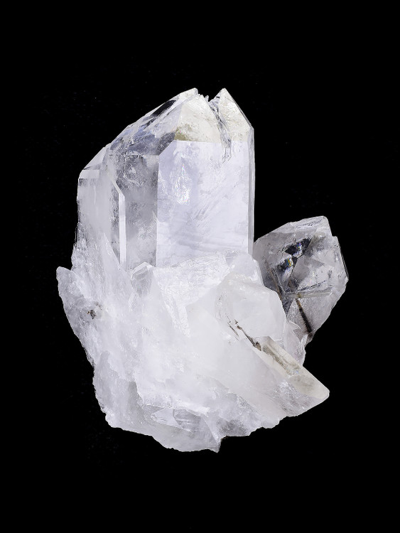 Quartz with Brookite