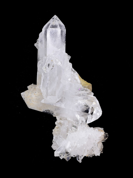 Quartz with Brookite