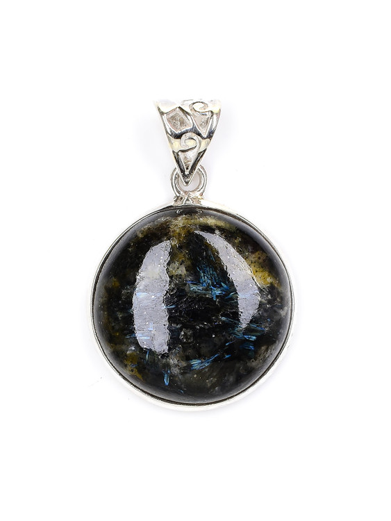 Nuummite Pendant - 655-ELI-12