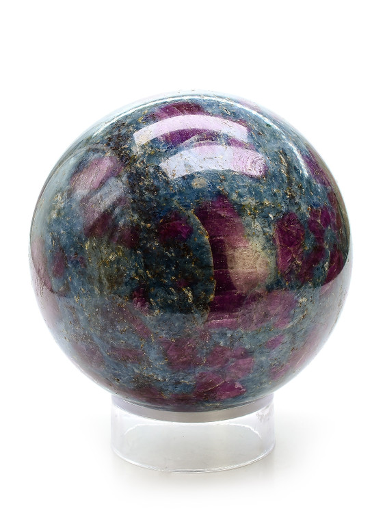 Ruby and Kyanite Sphere