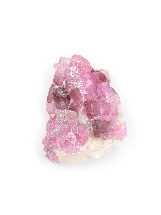Rubellite Tourmaline Cluster