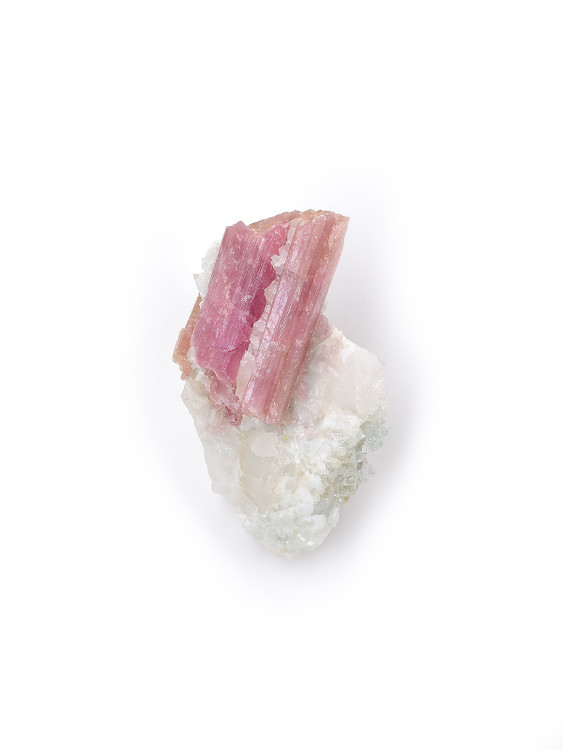 Pink Tourmaline in Quartz