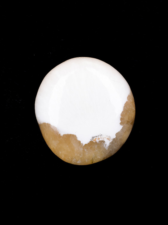 Stilbite and Scolecite Pocket Stone