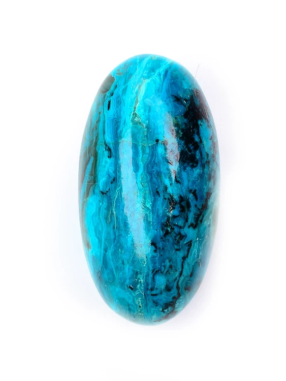 Blue Opal and Chrysocolla Lingham
