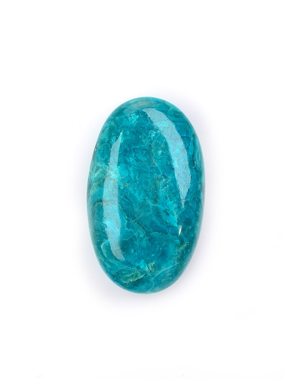 Blue Opal and Chrysocolla Pocket Stone