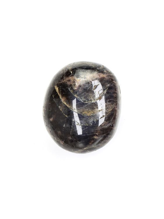 Black Moonstone Palm Stone
