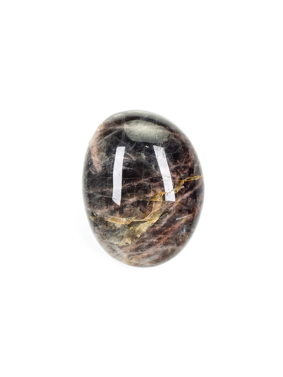 Black Moonstone Palm Stone