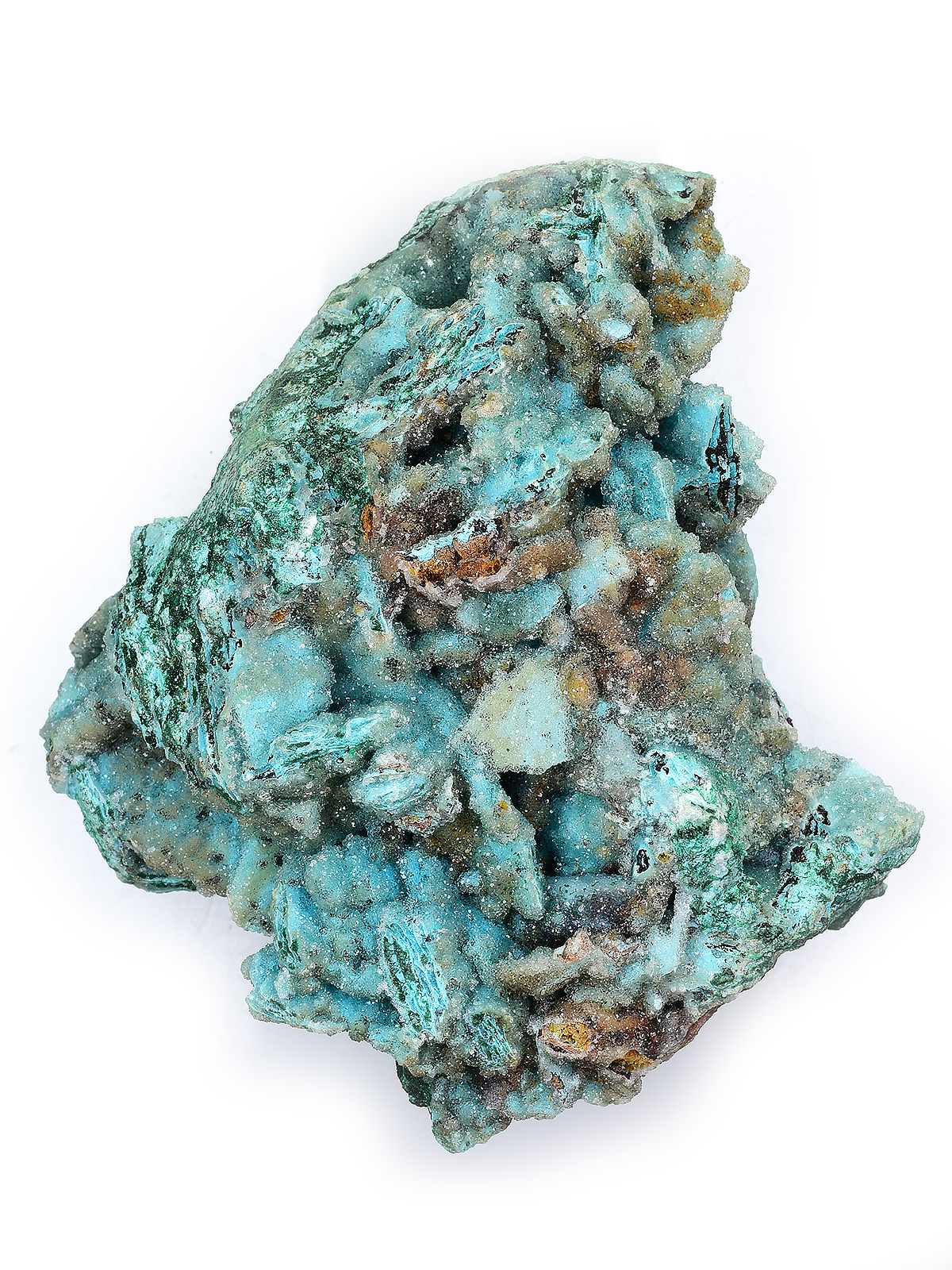 Quartz over Chrysocolla - 683-JAK-07 - Exquisite Crystals