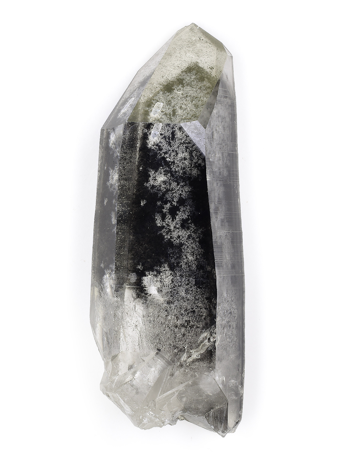Lemurian Seed Black Phantom Quartz - 178-CAR-26 - Exquisite Crystals