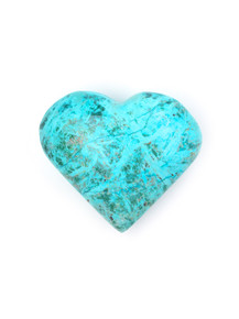 Chrysocolla Heart - 83-VIC-05 Photo